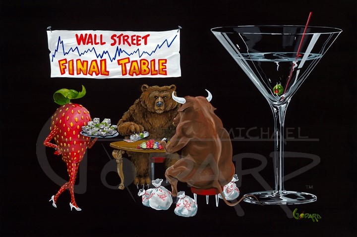 Michael Godard The Bull and The Bear (AP)
